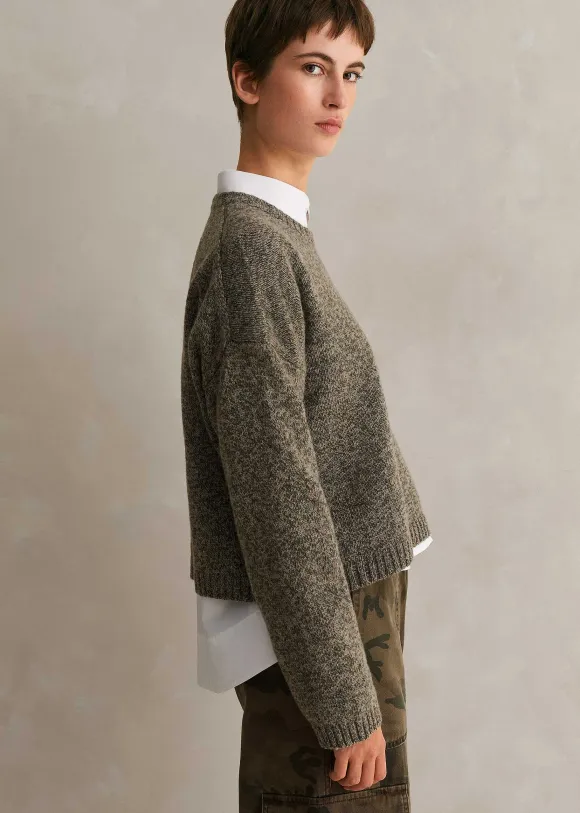 Alpaca Wool Perfect Country Jumper + Snood
