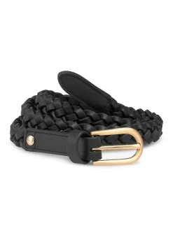 Arrow Hand-Plaited Leather Belt