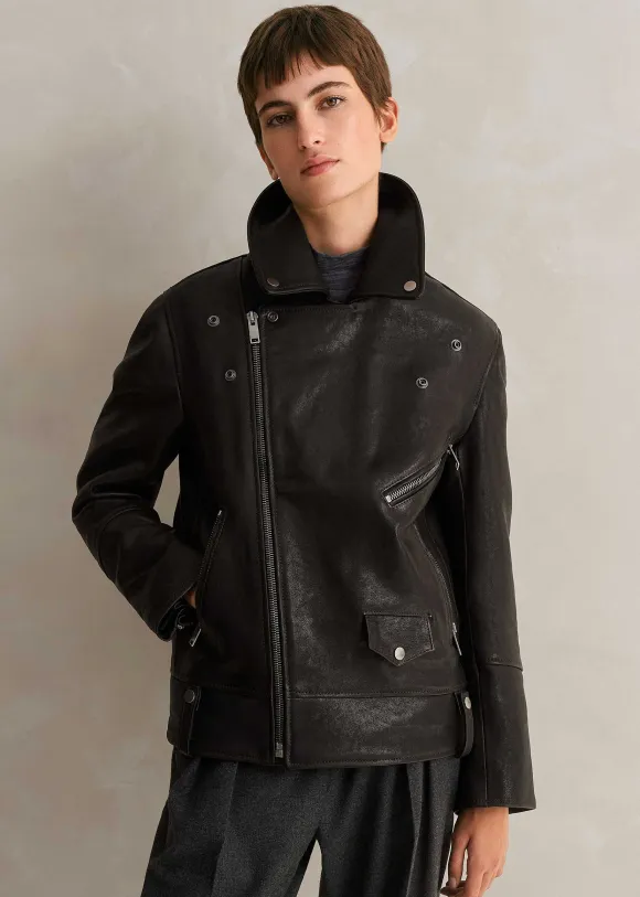 Authentic Leather Biker Jacket