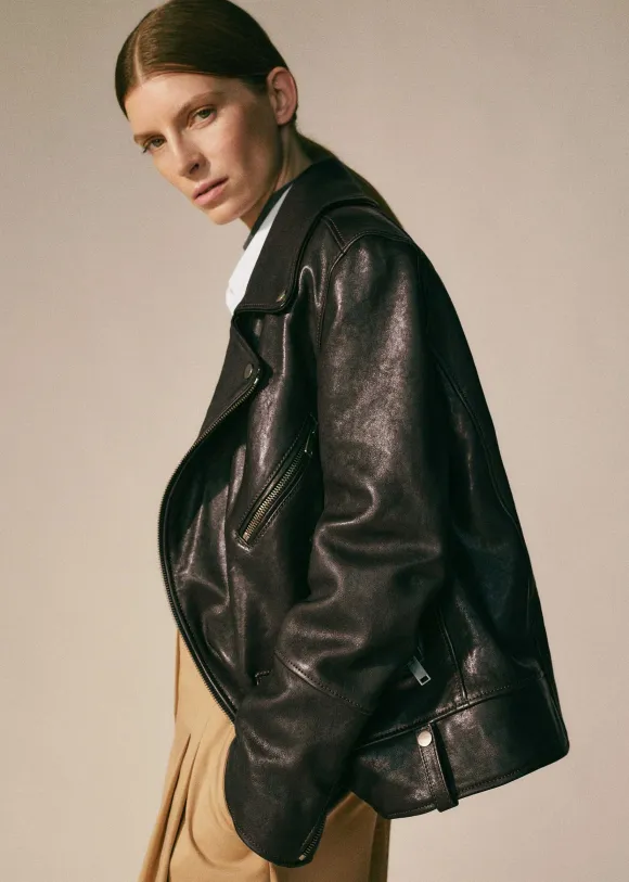 Authentic Leather Biker Jacket