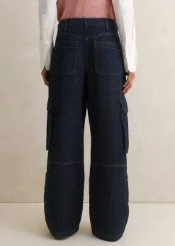 Baggy Cargo Denim Trouser