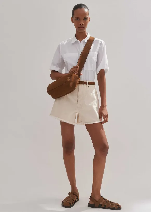 Boxy Cargo Crop Shirt