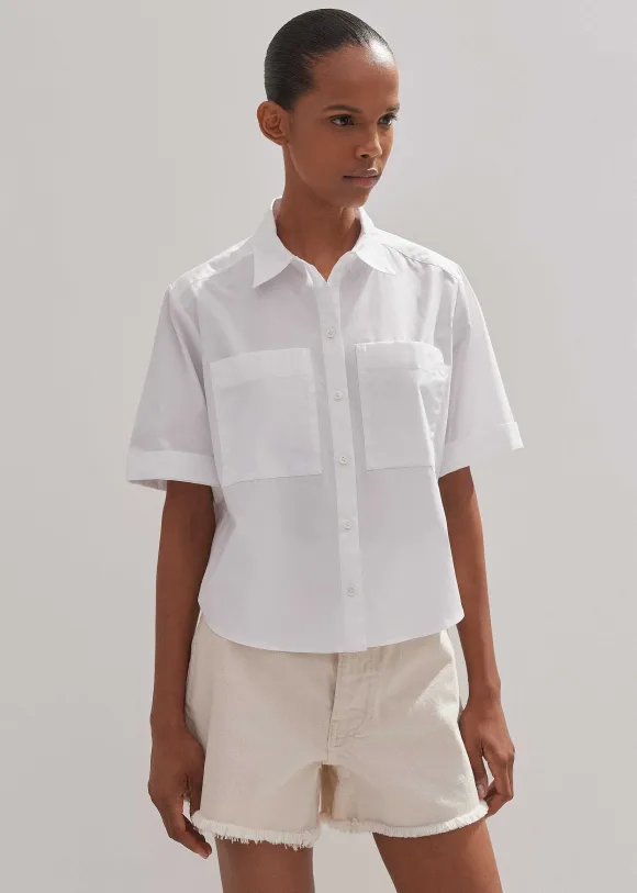 Boxy Cargo Crop Shirt