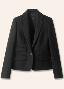 Bracelet Sleeve Short Workwear Blazer