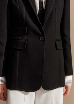 Bracelet Sleeve Workwear Blazer