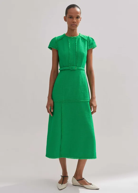 Cap Sleeve Midi Dress