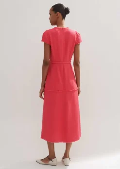 Cap Sleeve Midi Dress