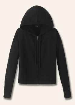 Cashmere Relaxed Fit Box Zip Hoody
