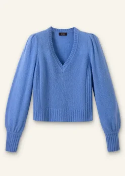 Cashmere Silk V-Neck Jumper