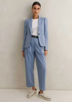 Chambray Tailoring Tapered Trouser