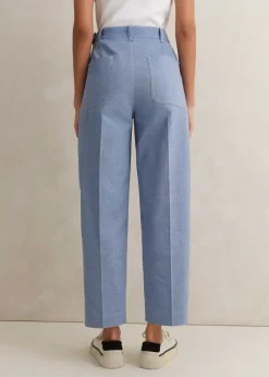 Chambray Tailoring Tapered Trouser
