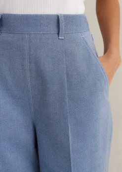 Chambray Tailoring Tapered Trouser