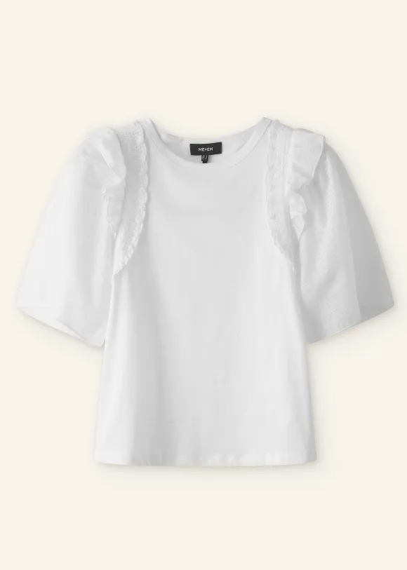Check Detail Boxy T-Shirt