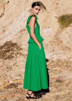 Cheesecloth Maxi Dress