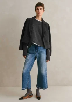 Chisel Toe Wedge Slingback