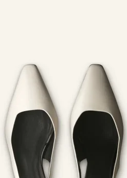 Chisel Toe Wedge Slingback