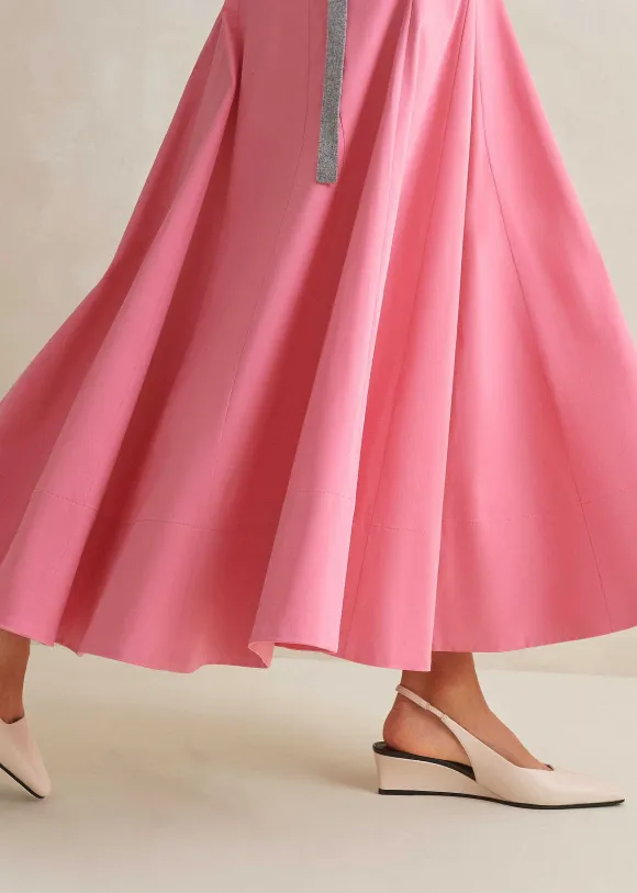 Chisel Toe Wedge Slingback