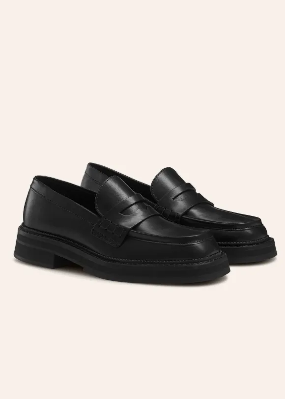 Chunky Square Toe Loafer
