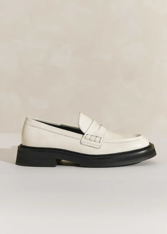 Chunky Square Toe Loafer