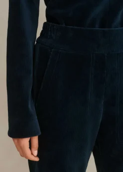 Cord Velour Palazzo Pant
