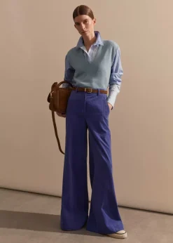 Corduroy Flared Man Pant