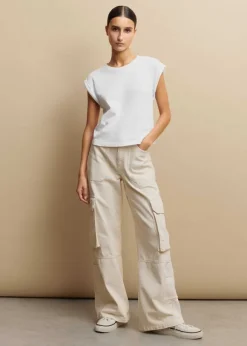 Cotton Muscle Sweatshirt Tee