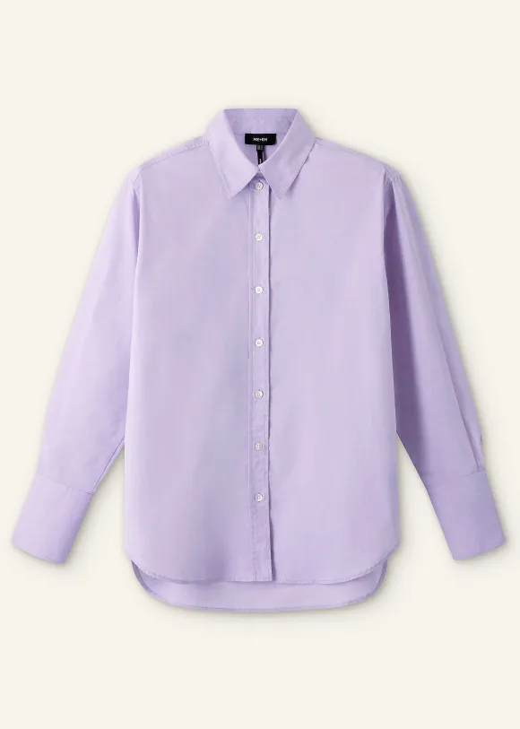 Cotton Oversized Boyfriend Shirt