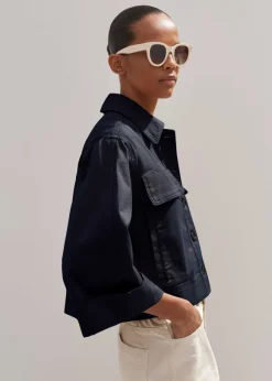 Cotton Twill Casual Swing Jacket