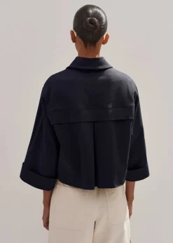 Cotton Twill Casual Swing Jacket