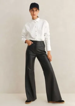 Crease Less Cotton Elastic Sleeve Shirt