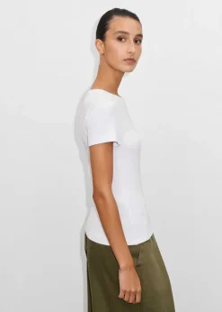 Fitted Rib Tee