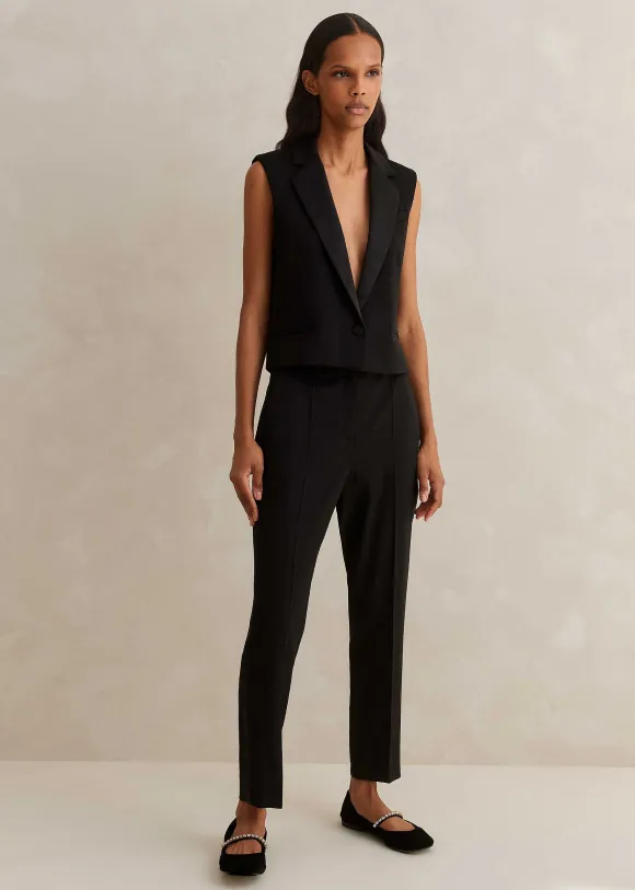 Forever Tux Slim-Crop Three-Piece Trouser Suit