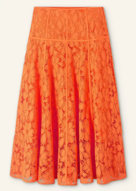 Guipure Lace Skirt