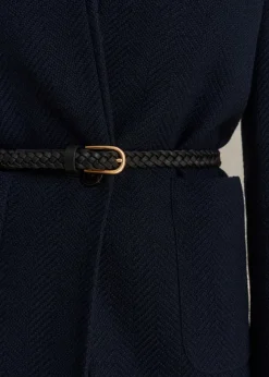 Herringbone Deconstructed Cardigan Blazer
