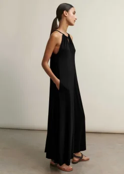 Interlock Halterneck Maxi Dress