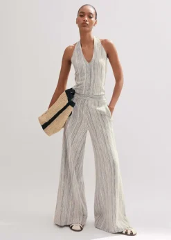Jacquard Striped Co-Ord
