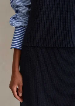 Knitted Vest + Skirt Co-Ord