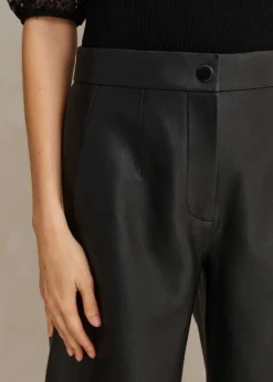 Leather Tapered Trouser