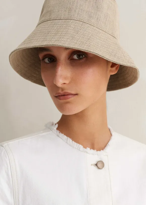 Linen Bucket Hat