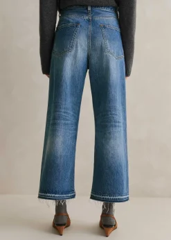 Low-Rise Baggy Crop Jean