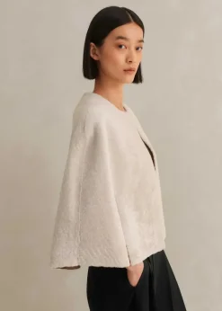 Luxe Shearling Cape