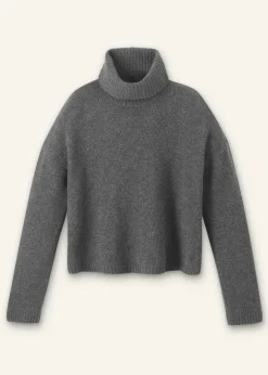 Merino Cashmere Relaxed Crop Jumper + Snood