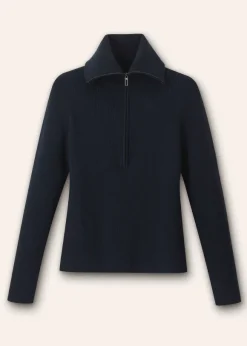 Merino Stretch Half Zip Jumper