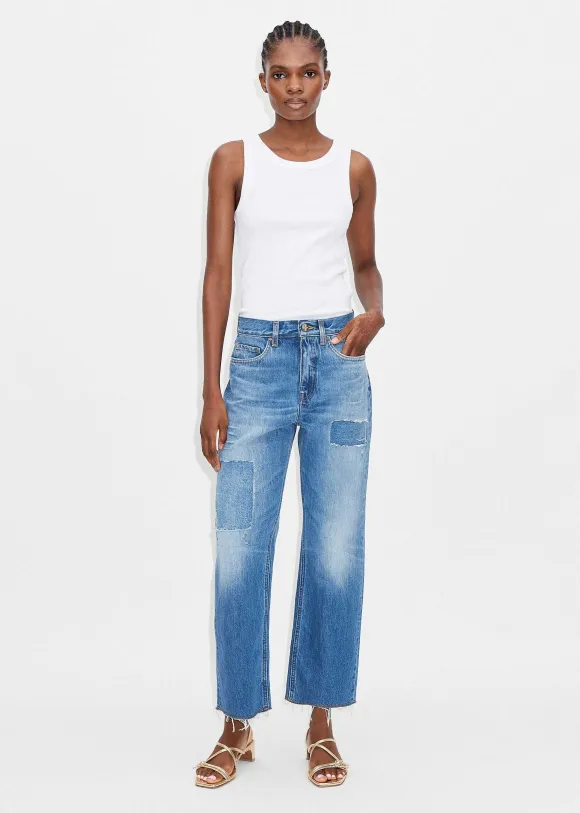 Messed Up Authentic Relaxed Jean