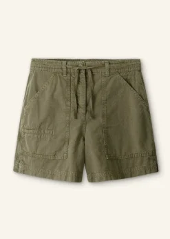 Oversized Patch Short + Tie