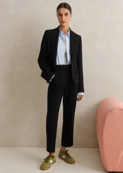 Perfect Workwear Short Blazer Slim-Crop Trouser Suit