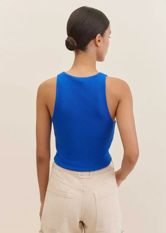Racerback Cropped Vest