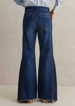 Regular Length Split Seam Flare Jean