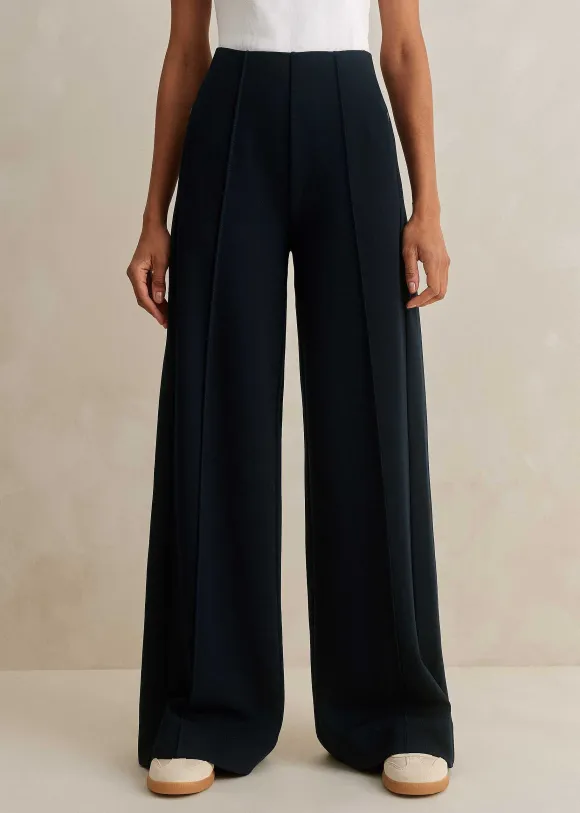 Regular Length Travel Tailoring Palazzo