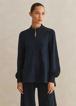 Regular-Length Travel Tailoring Wide-Leg Palazzo Co-Ord